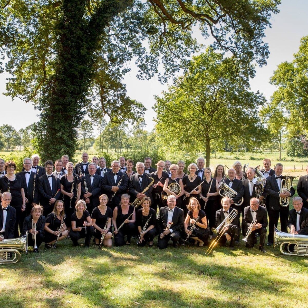 Orkest Groepsfoto